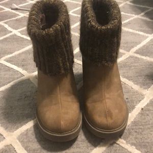 Dirty Laundry Brown Ankle Boots